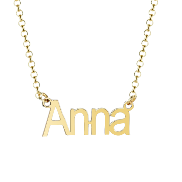Personalized  Name Necklace Unisex for Men and Women