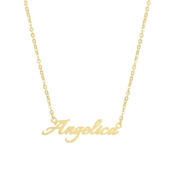 Classic Name Necklace Customized Personalized Letter Name Necklace with Any Name